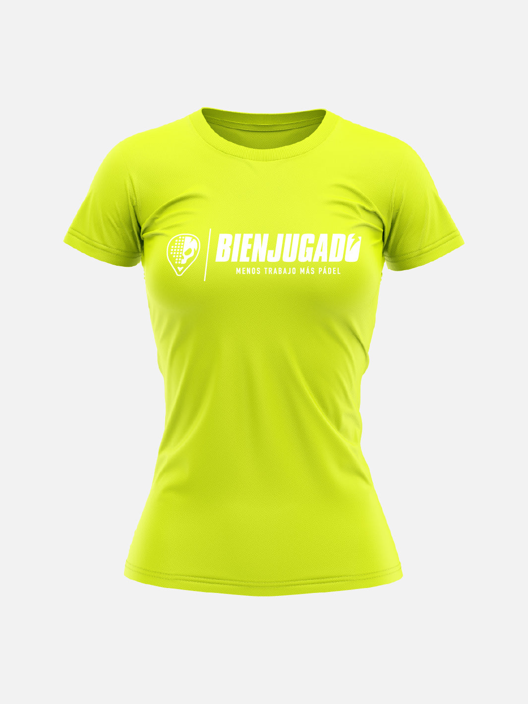 Quick Dry Woman T-Shirt - Yellow Fluo