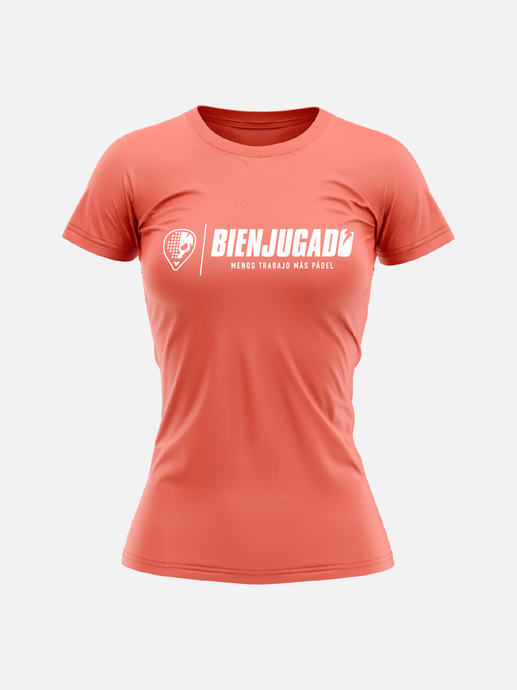Quick Dry Women's T-Shirt - Coral Fluo