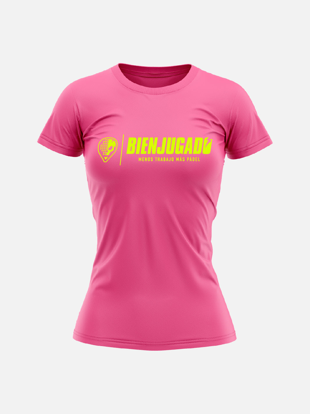 Quick Dry Woman T-Shirt - Fluo Pink