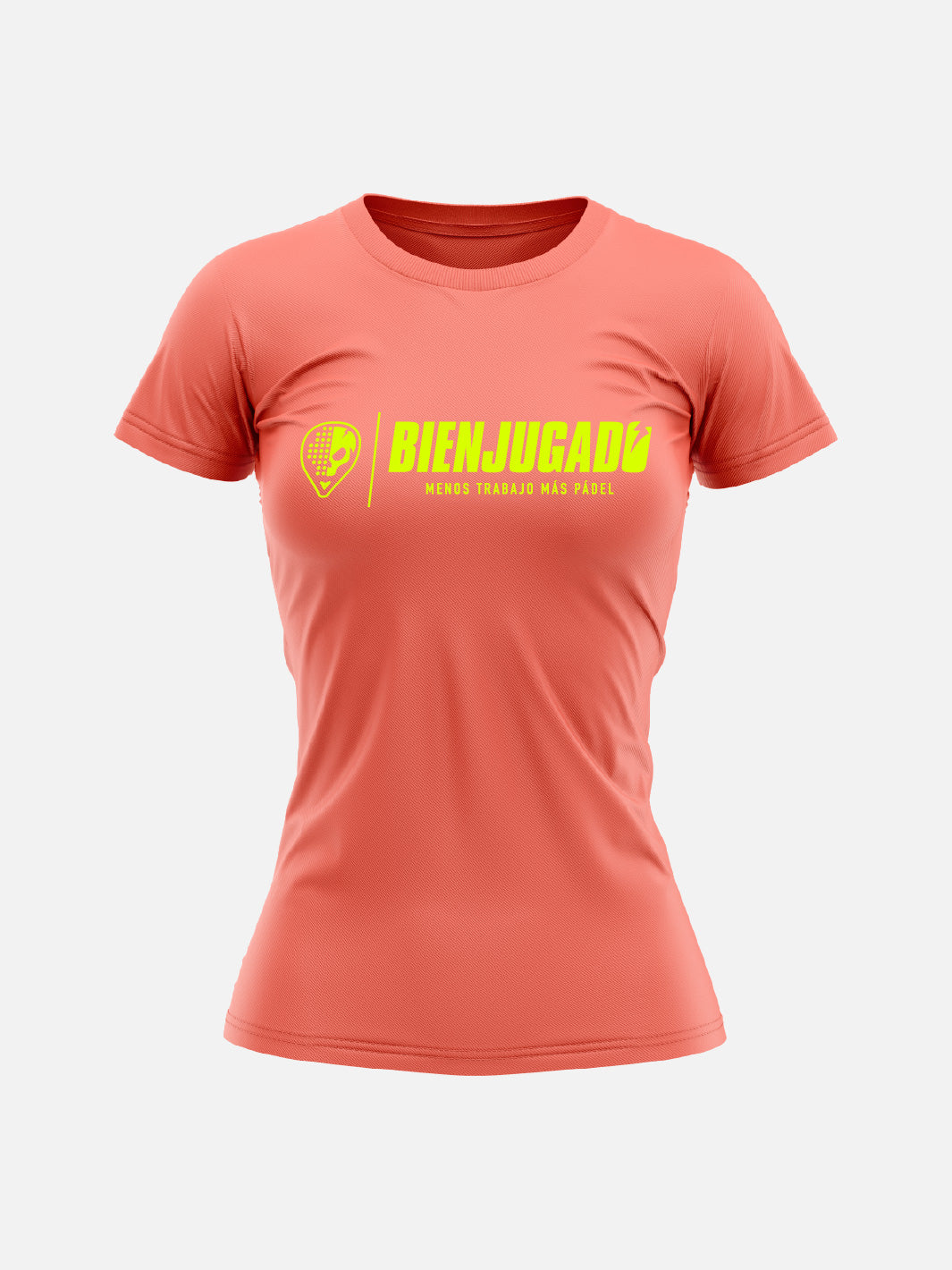 Quick Dry Women's T-Shirt - Coral Fluo