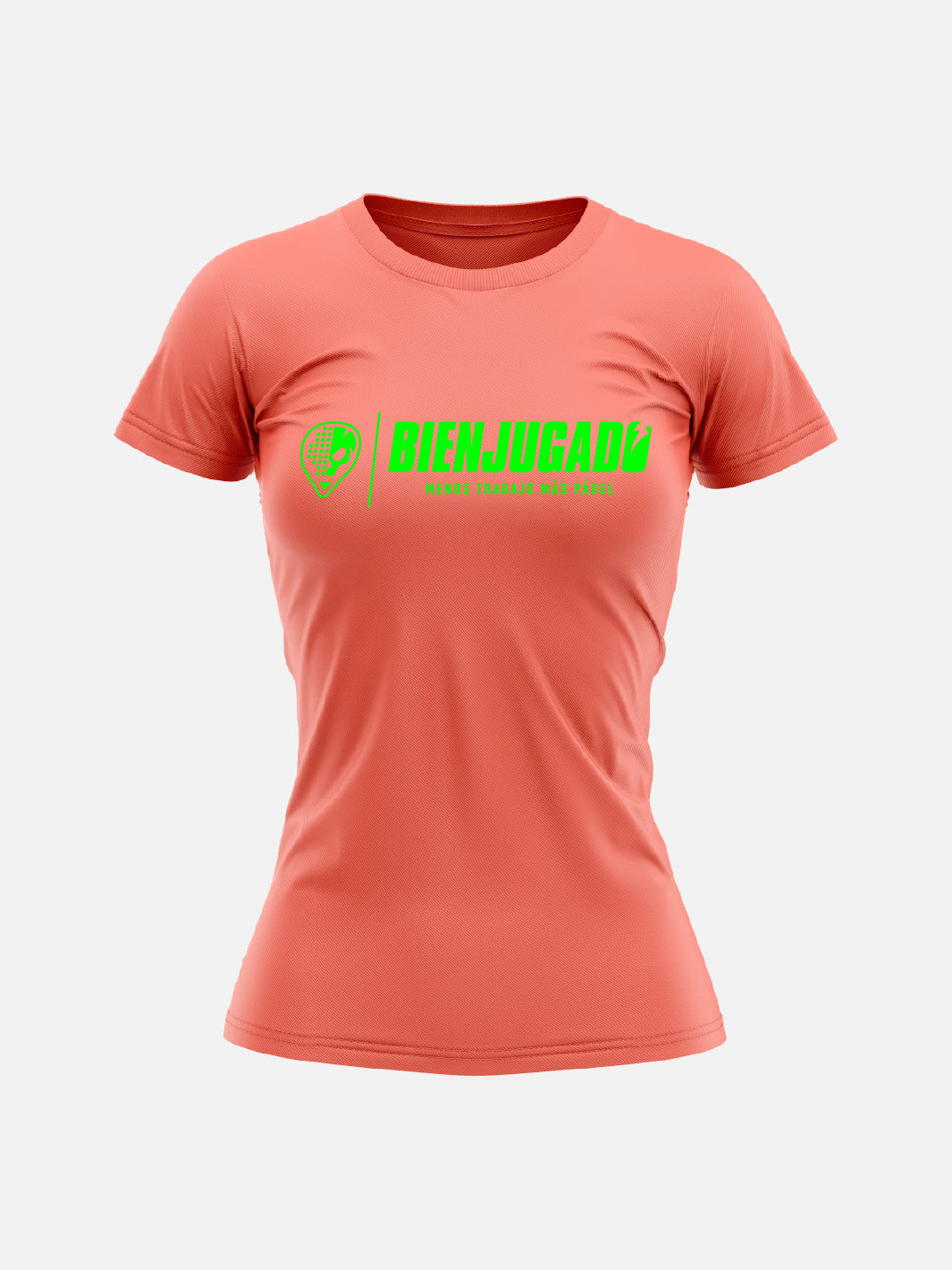 Quick Dry Women's T-Shirt - Coral Fluo