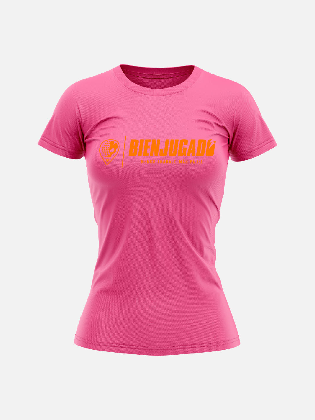 Quick Dry Woman T-Shirt - Fluo Pink