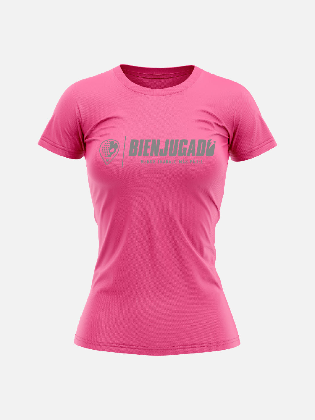 Quick Dry Woman T-Shirt - Fluo Pink