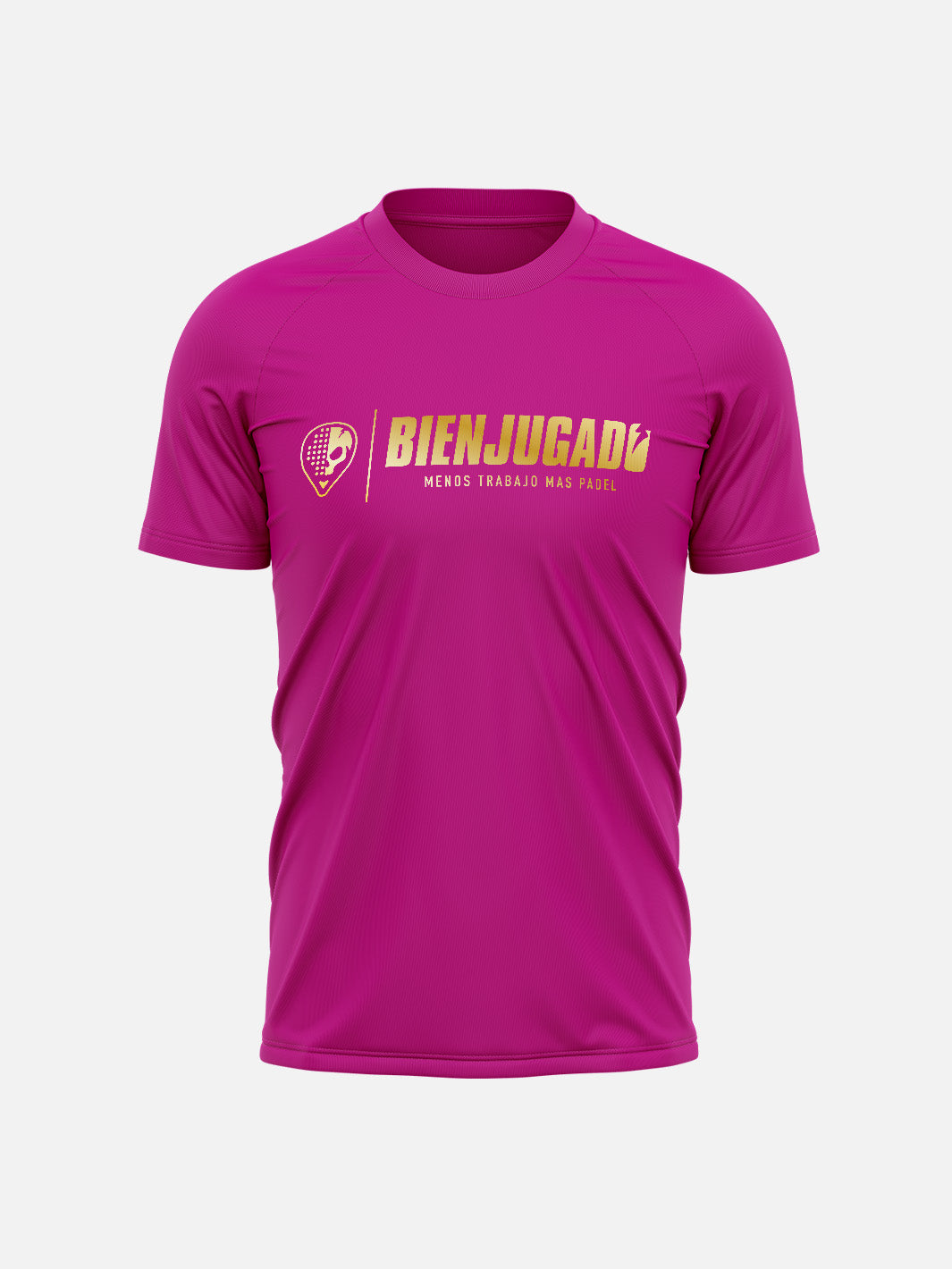 Quick Dry Men's T-Shirt - Fuchsia