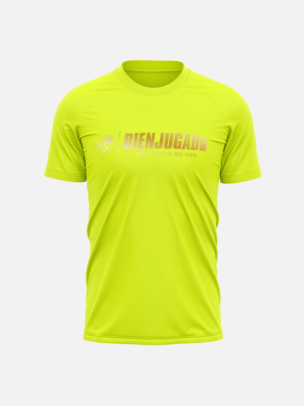 Quick Dry Men's T-Shirt - Yellow Fluo