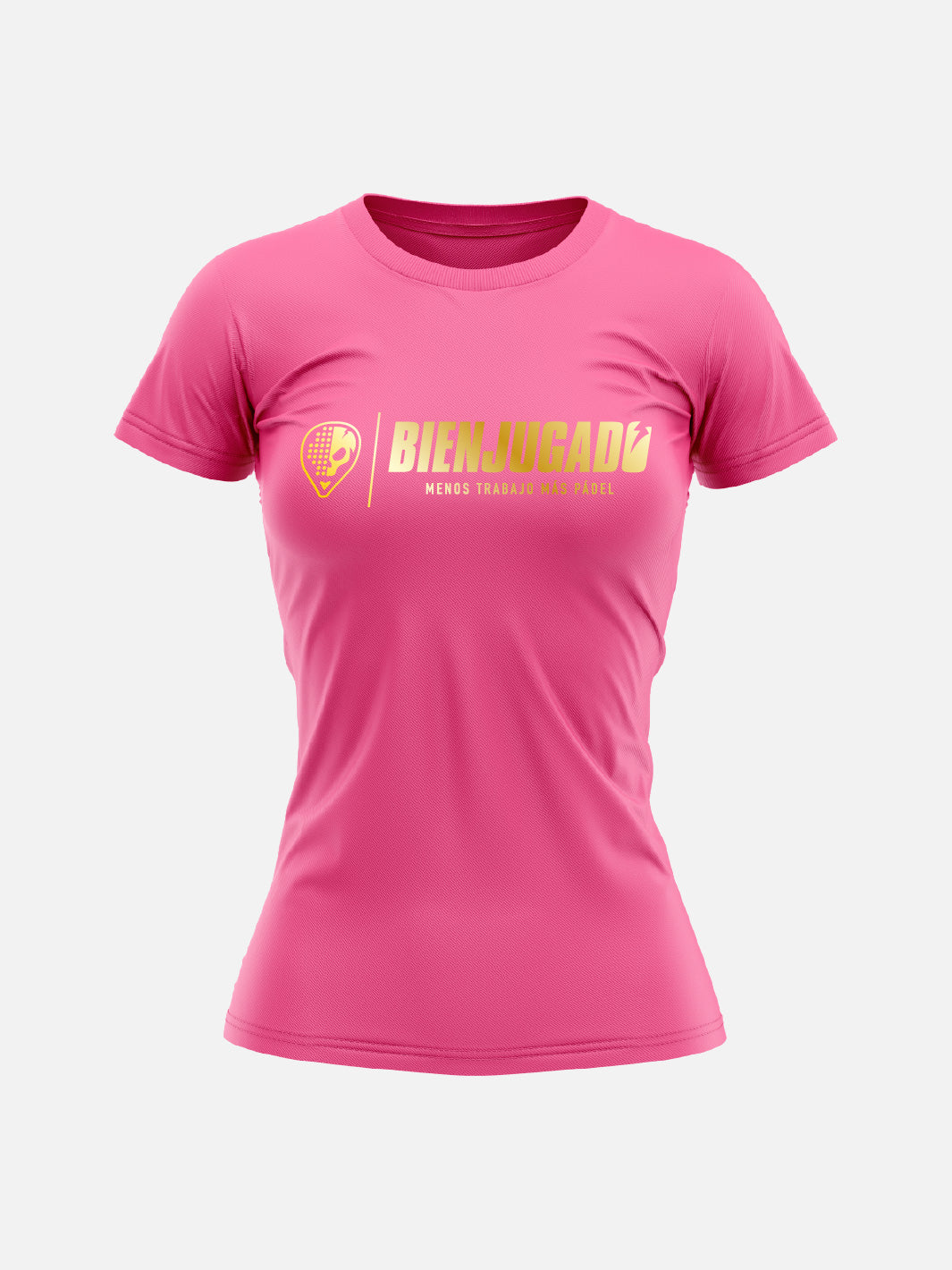 Quick Dry Woman T-Shirt - Fluo Pink