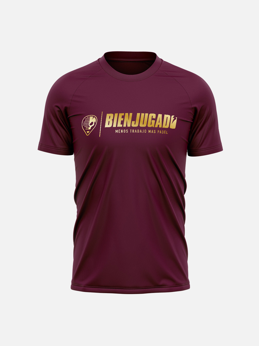 Quick Dry Men's T-Shirt - Wine