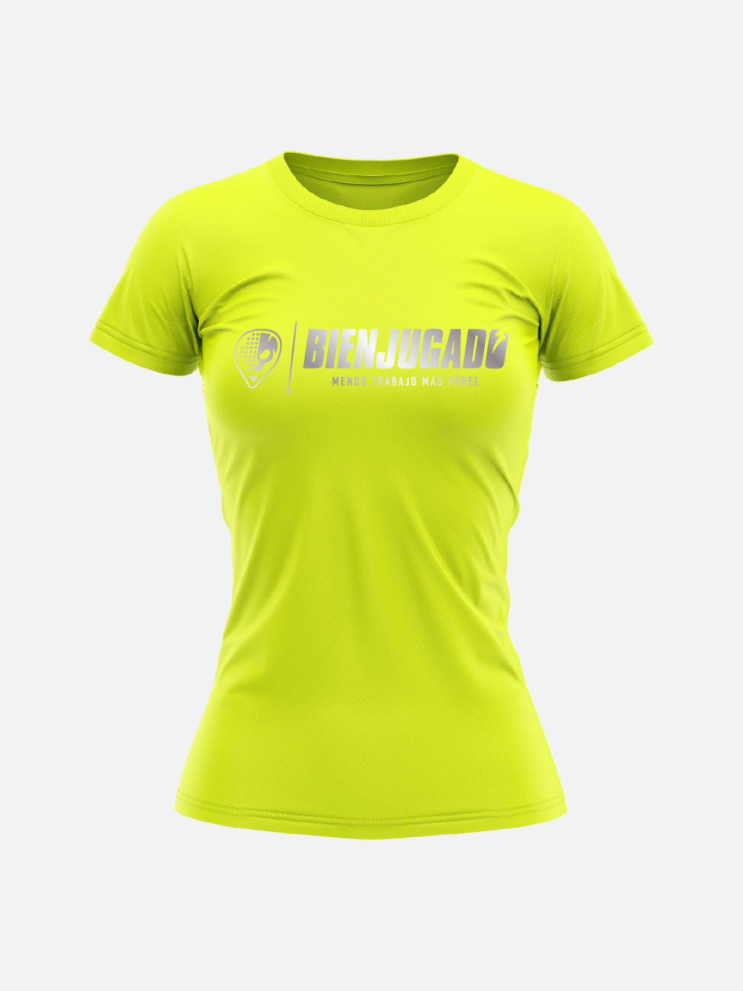 Quick Dry Woman T-Shirt - Yellow Fluo