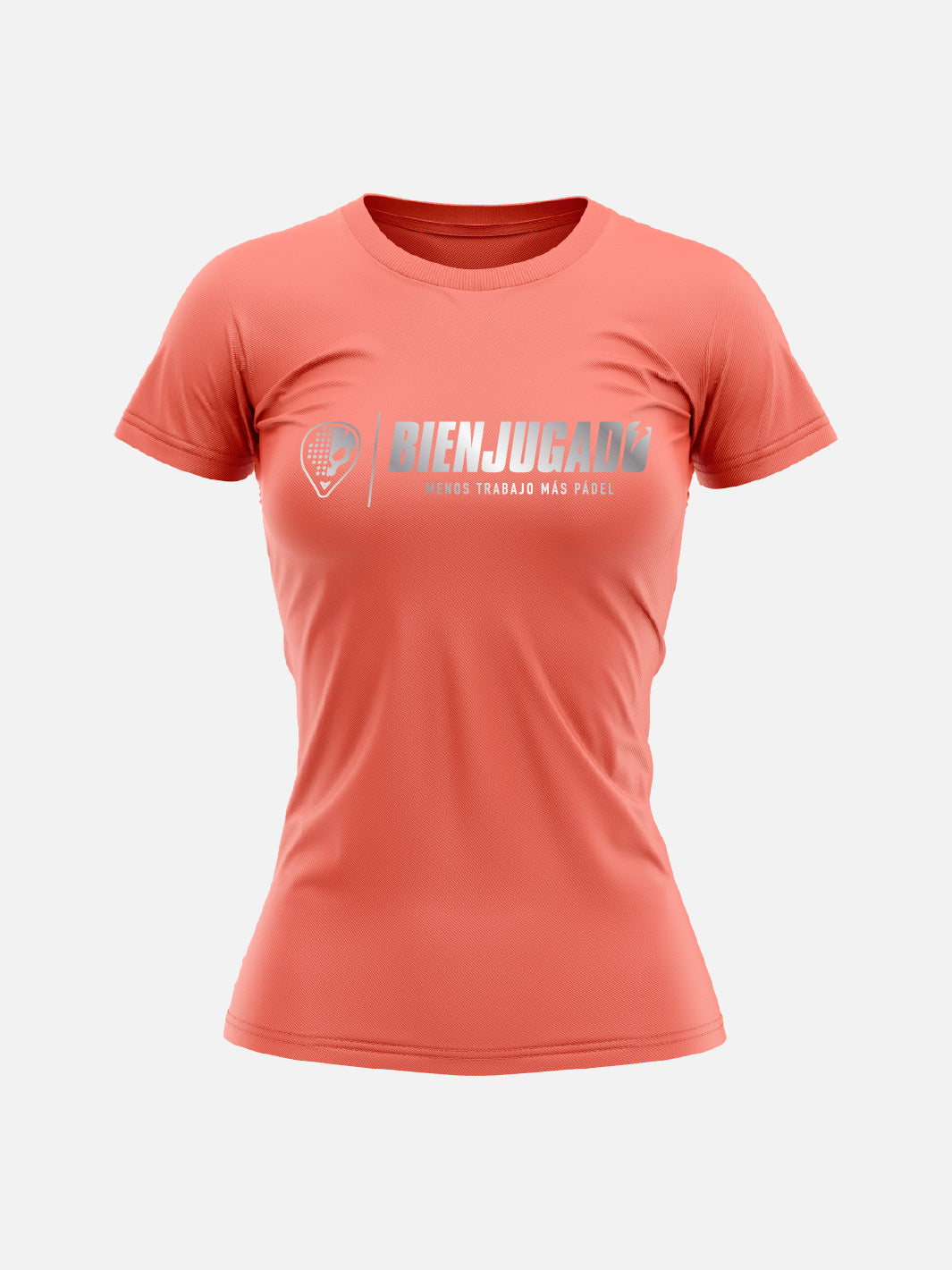 Quick Dry Women's T-Shirt - Coral Fluo