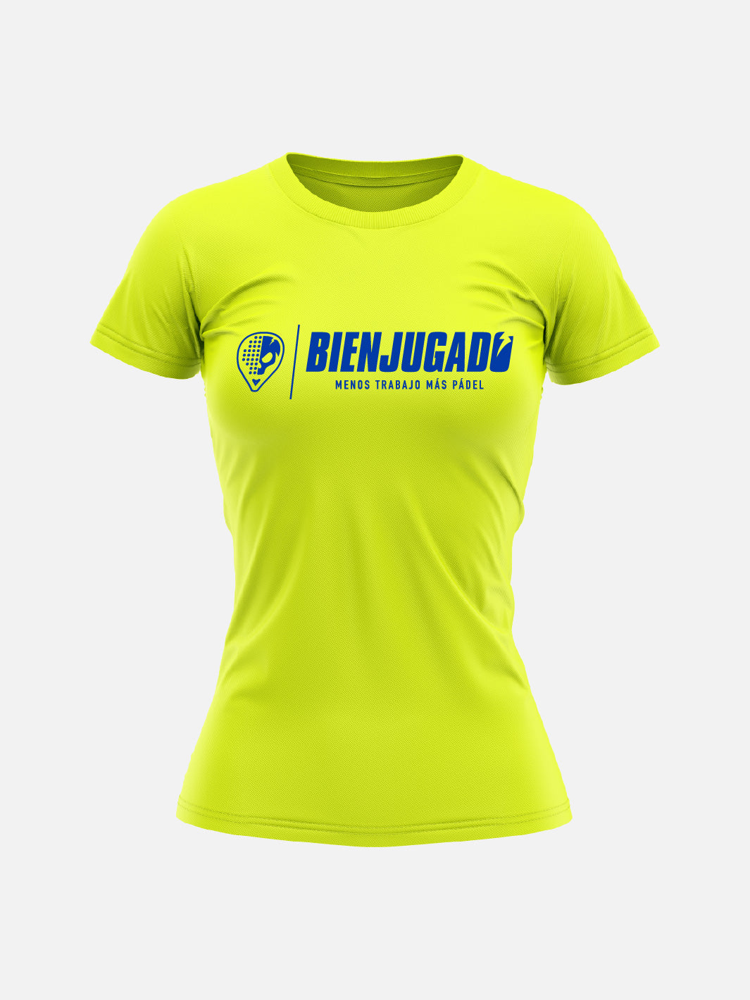 Quick Dry Woman T-Shirt - Yellow Fluo