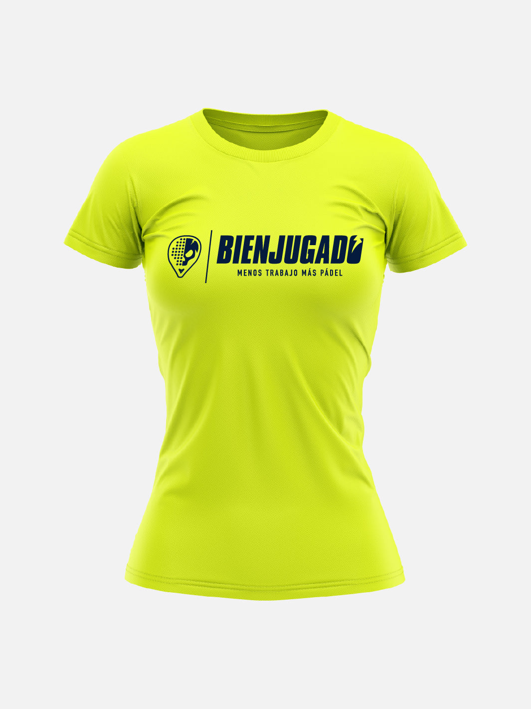 Quick Dry Woman T-Shirt - Yellow Fluo