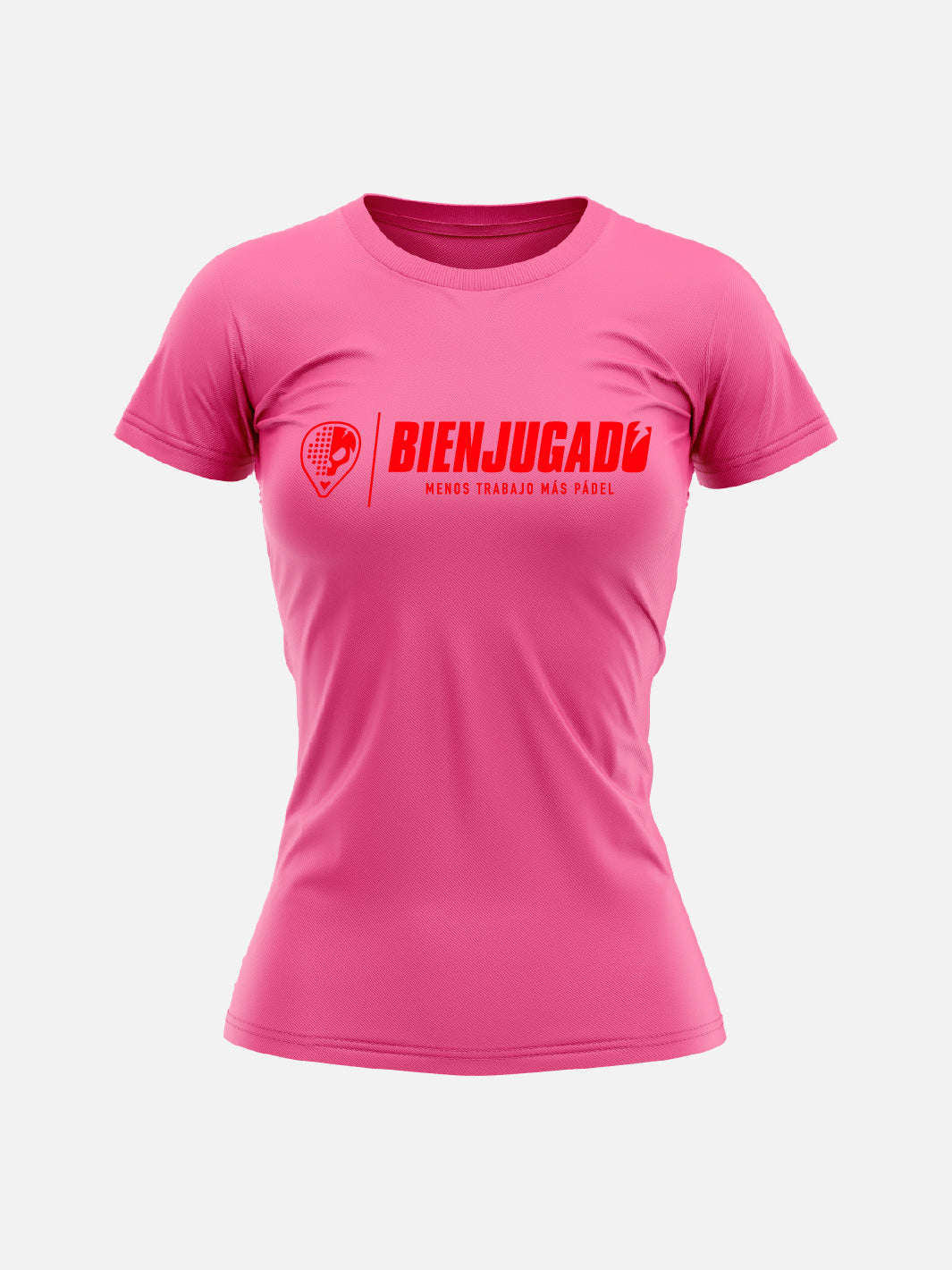 Quick Dry Woman T-Shirt - Fluo Pink