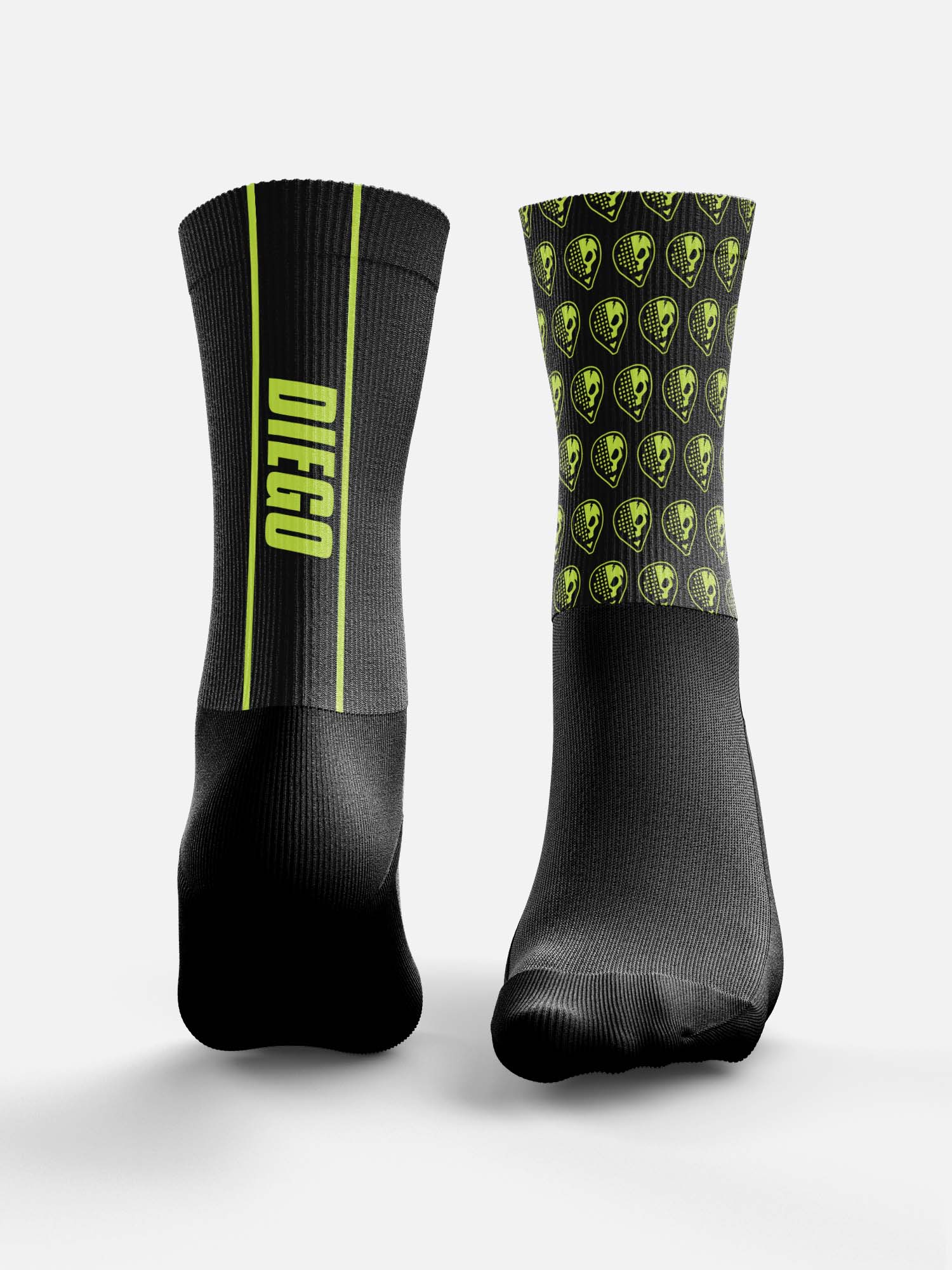 Calzini Padel Black - Lime