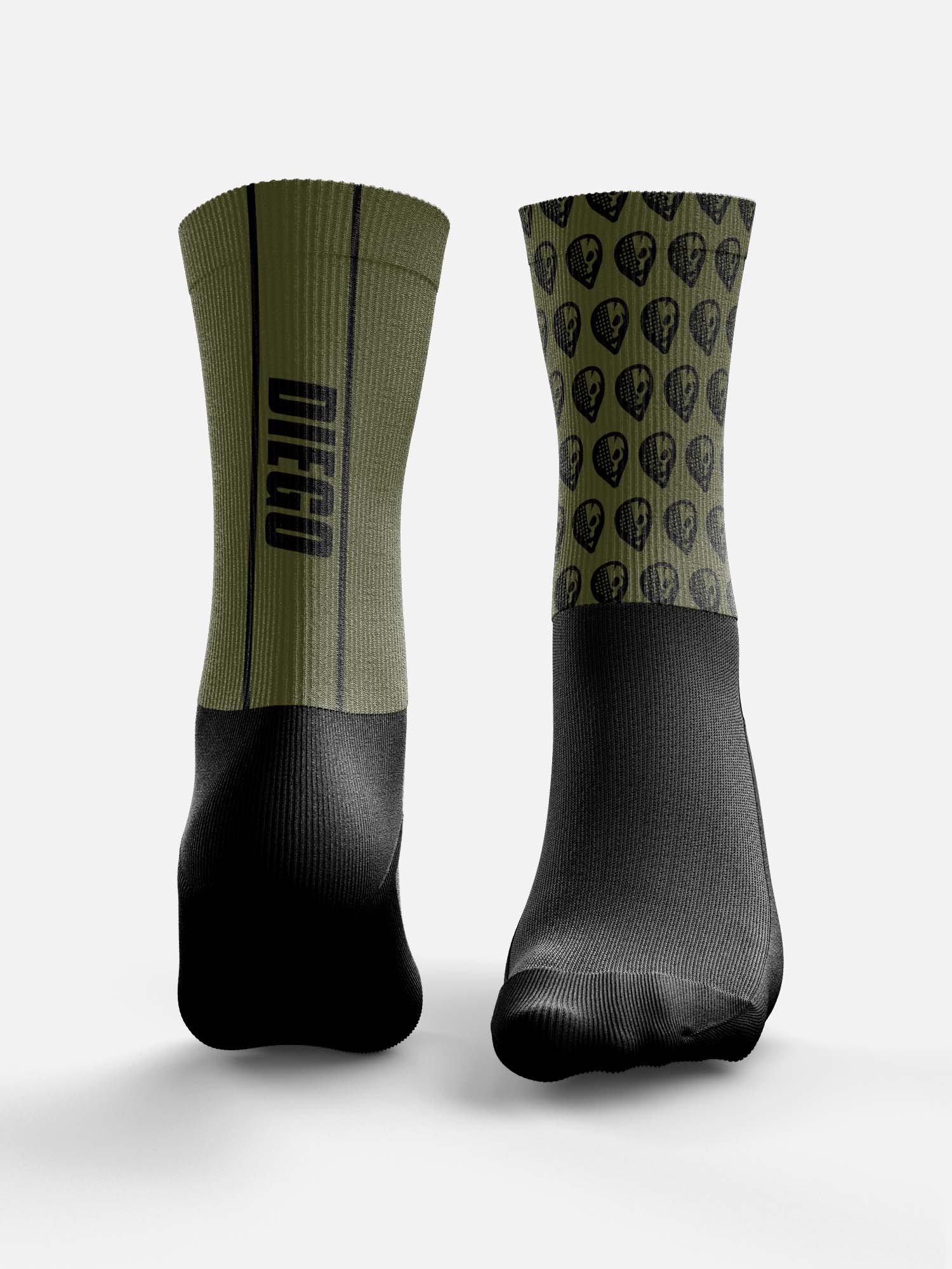 Padel Color Socks - Olive