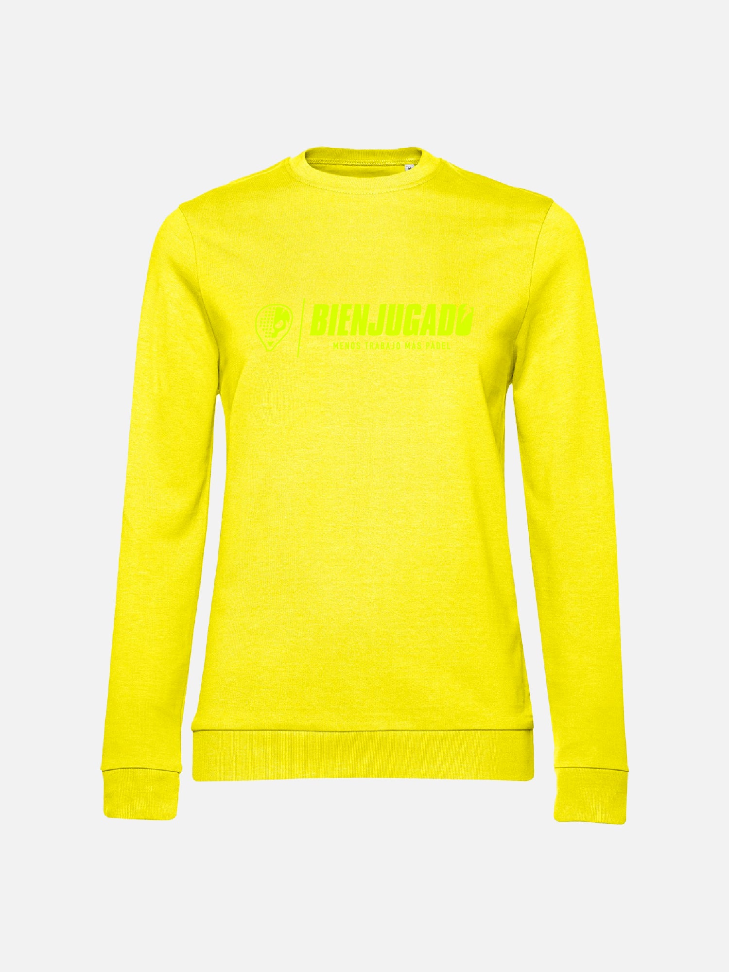 Women's Mid Season Round Neck Sweatshirt - Yellow