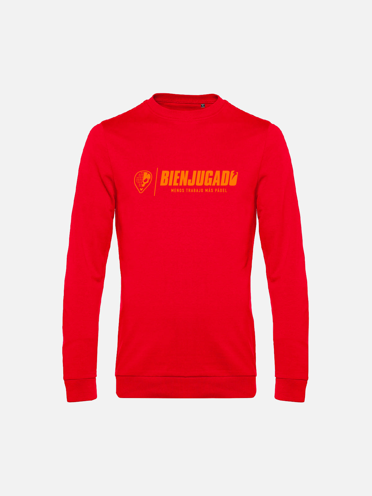 Men's Mid Season Round Neck Sweatshirt - Red