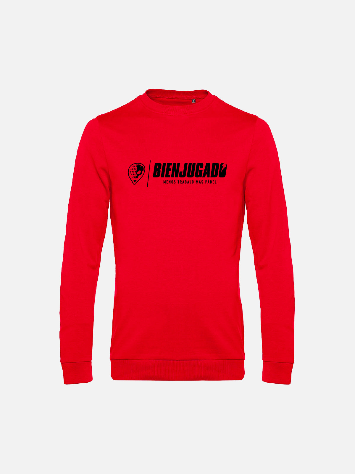 Men's Mid Season Round Neck Sweatshirt - Red