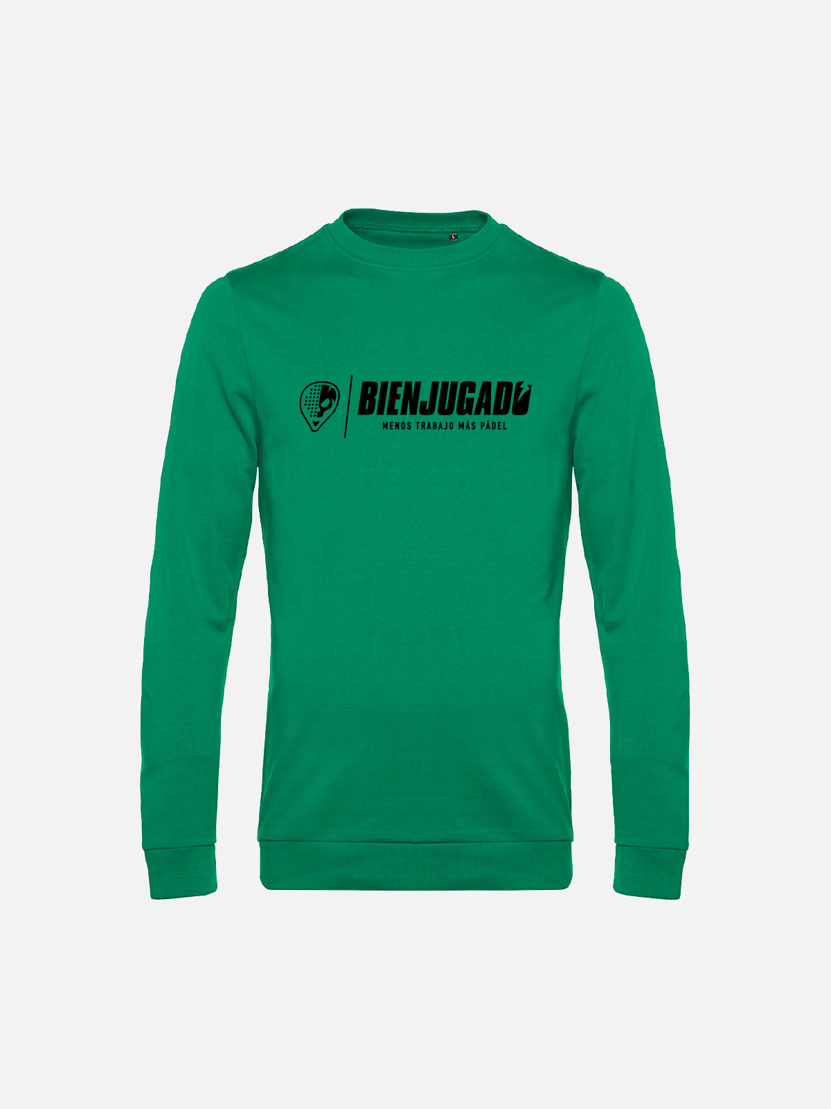 Men's Mid Season Round Neck Sweatshirt - Kelly Green