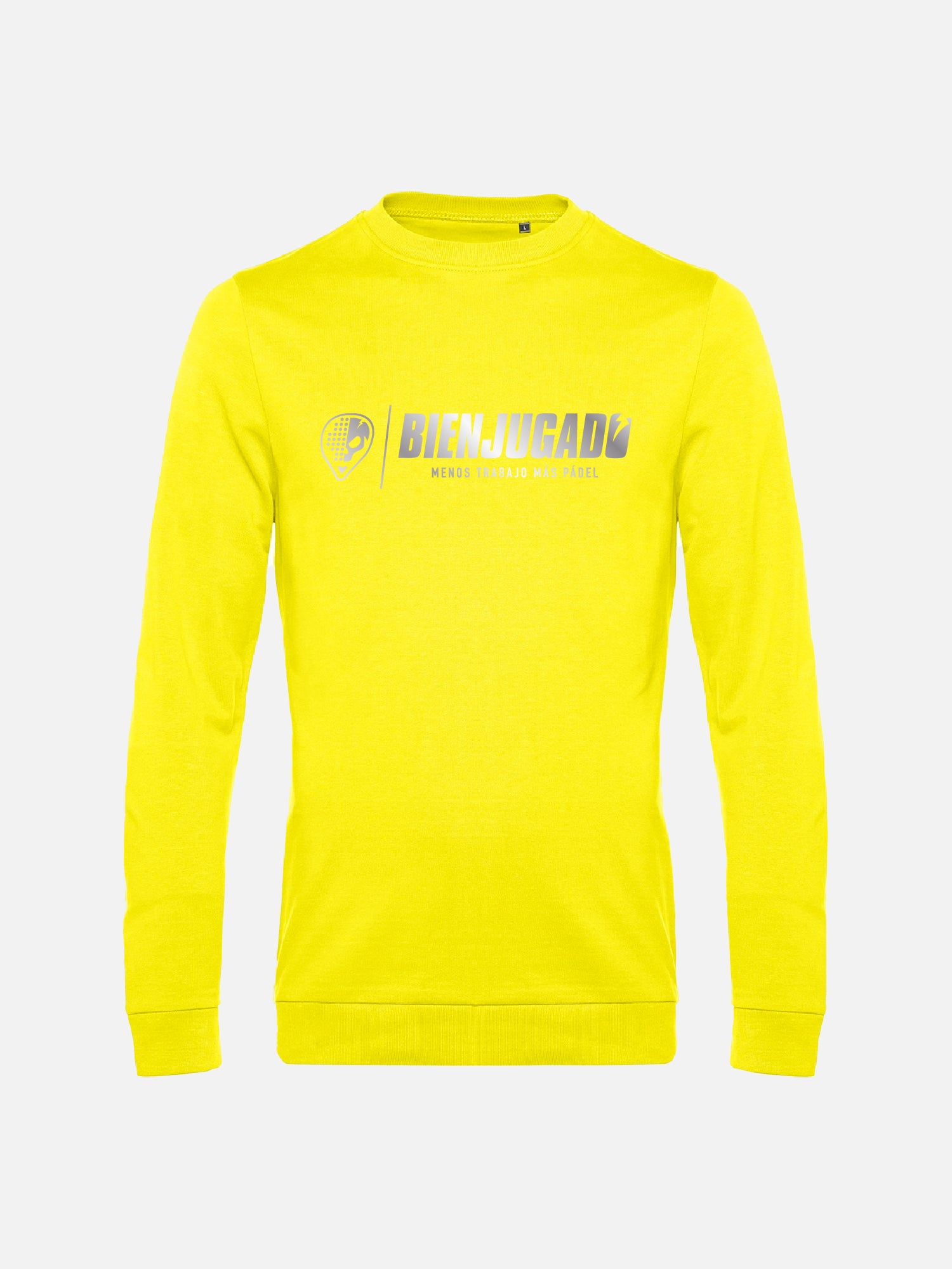 Men's Mid Season Round Neck Sweatshirt - Yellow