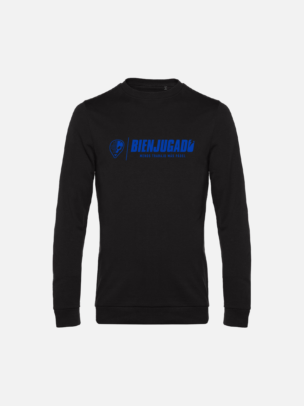 Men's Mid Season Round Neck Sweatshirt - Black