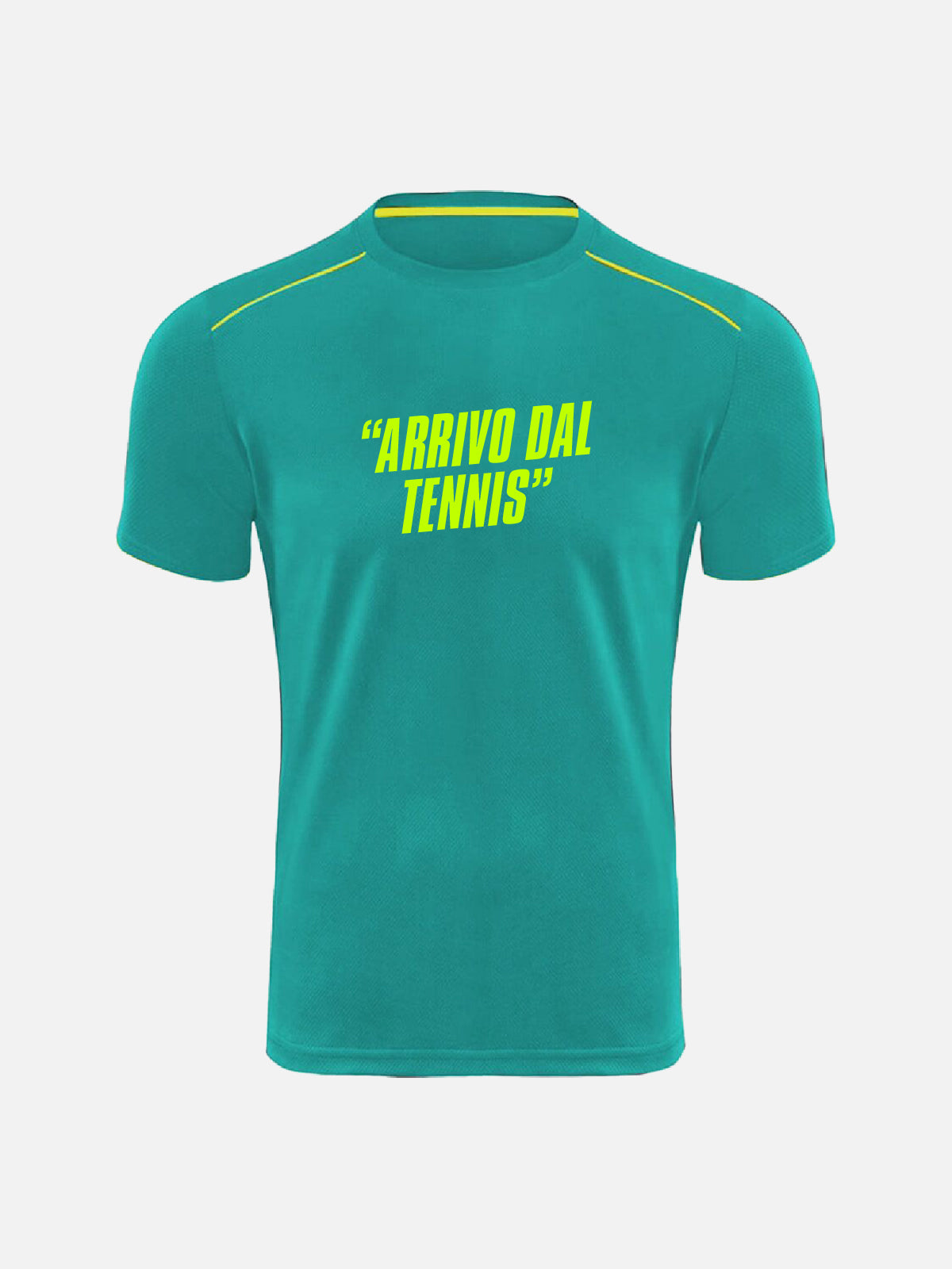 Personalized T-shirt -"Arrival from Tennis"