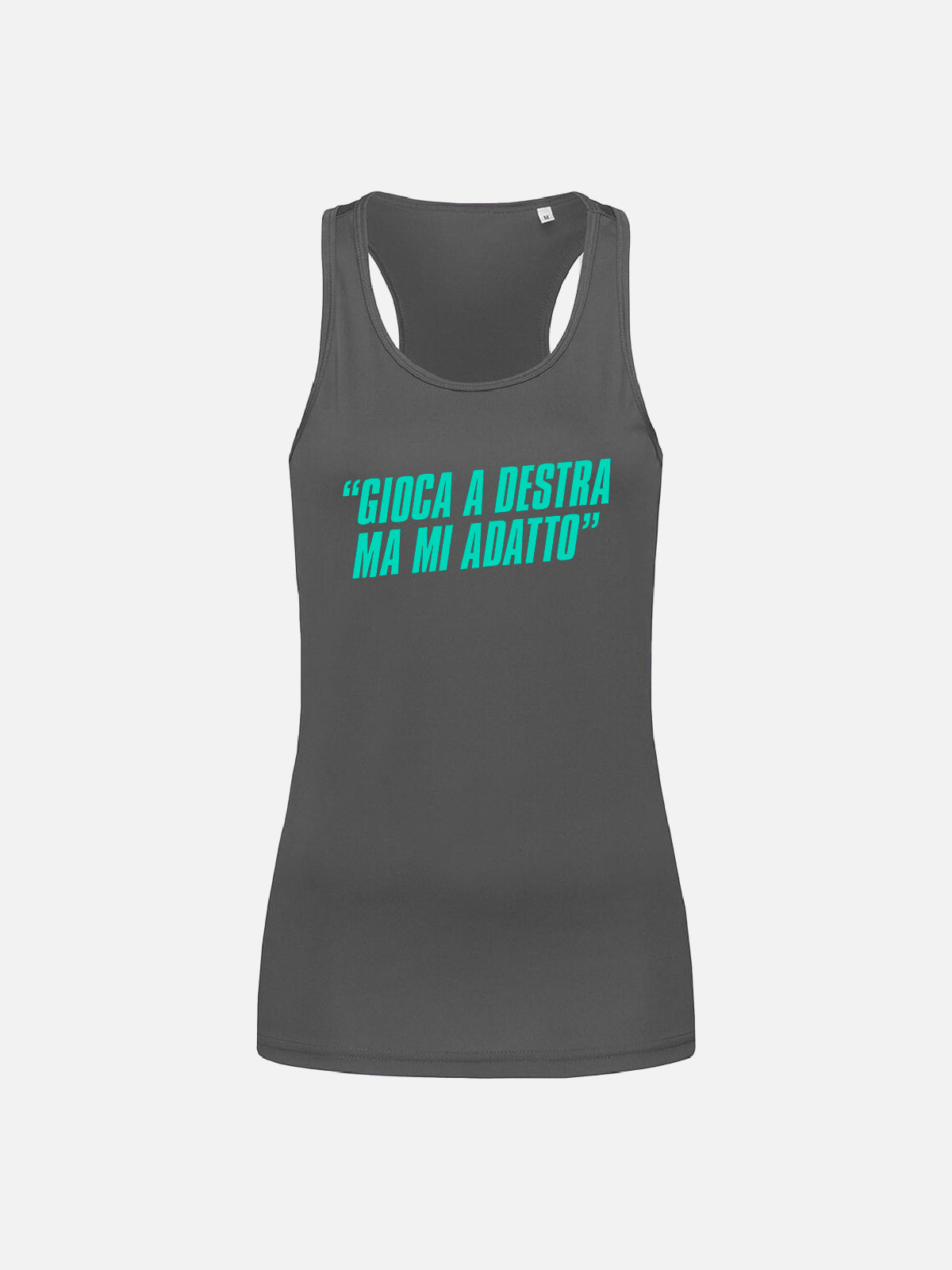 Tank top - “I play on the right but I adapt"