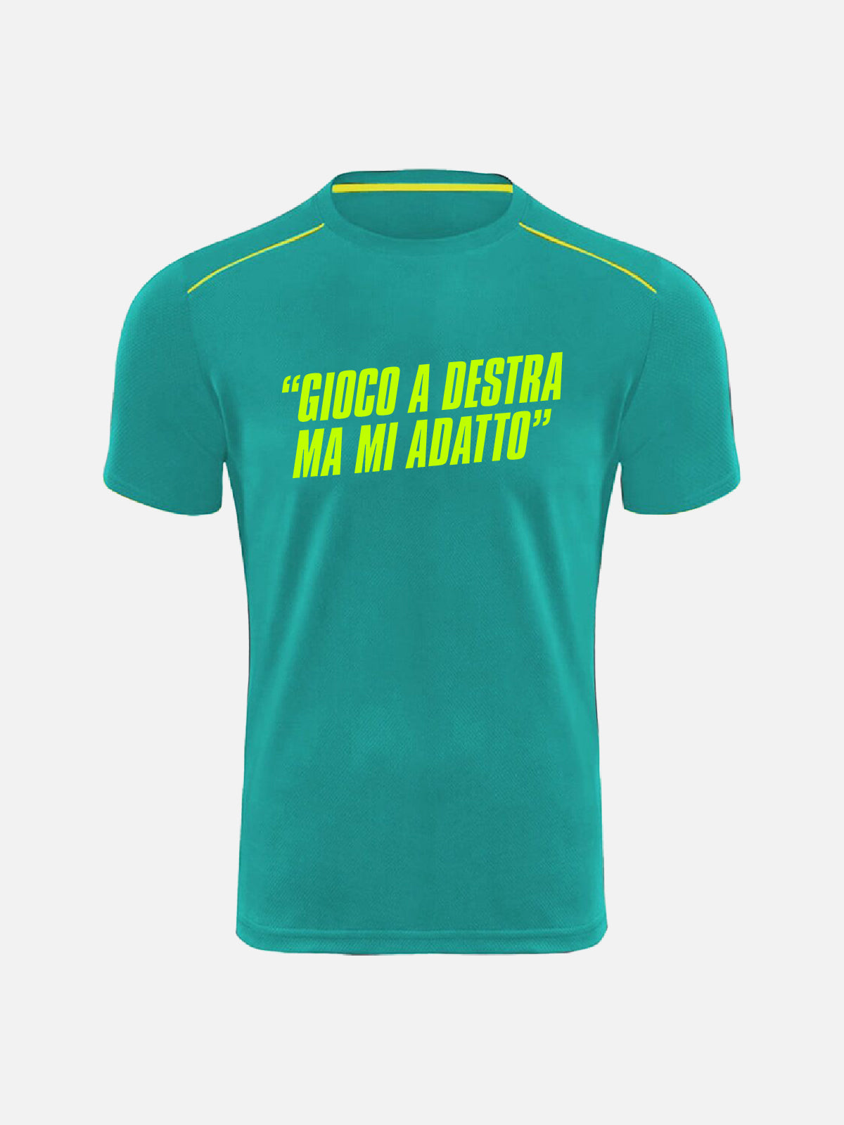 T-shirt - "Gioco A Destra Ma Mi Adatto"