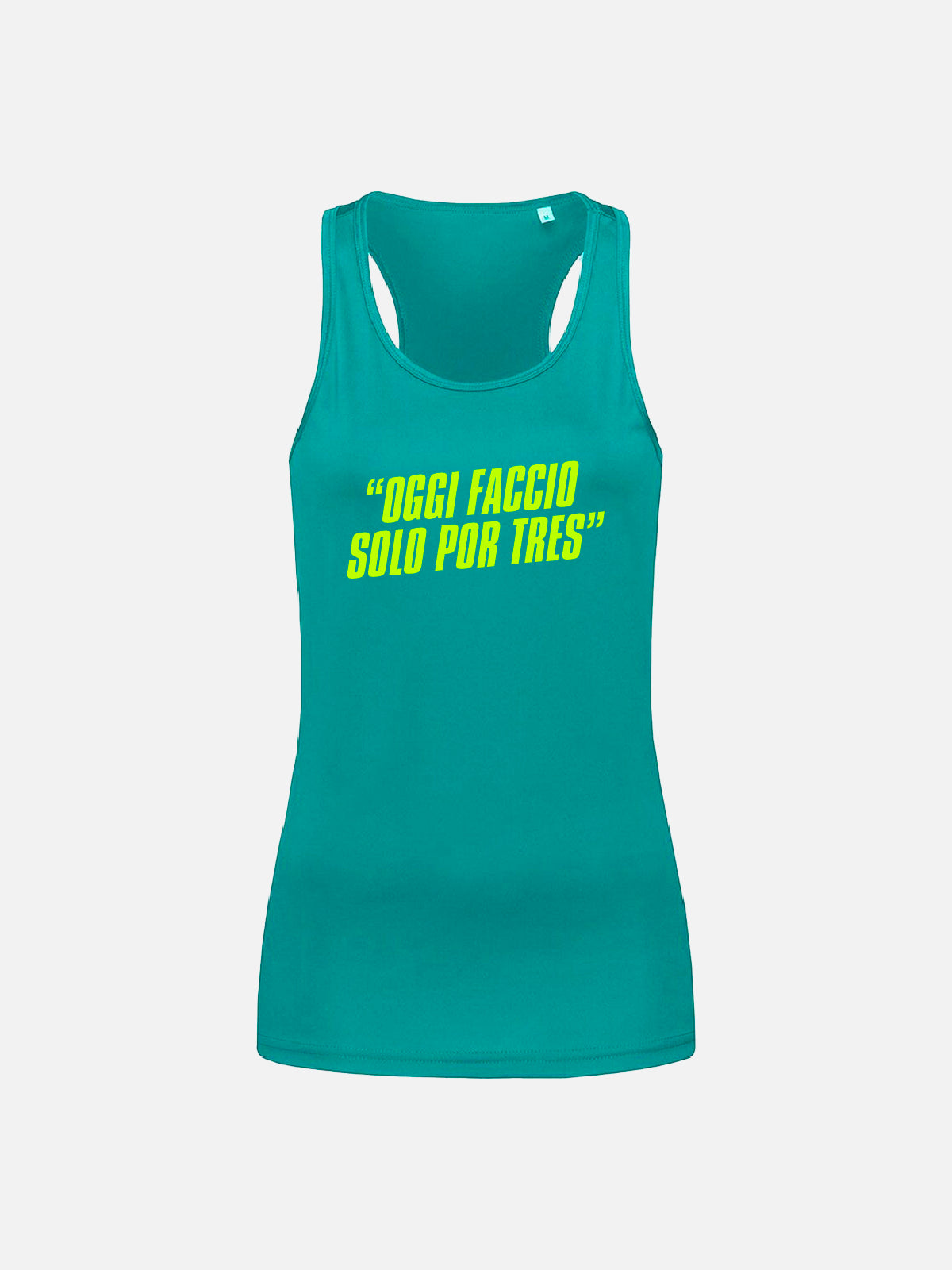 Personalized Tank Top -"Today I Only Do Por Tres"