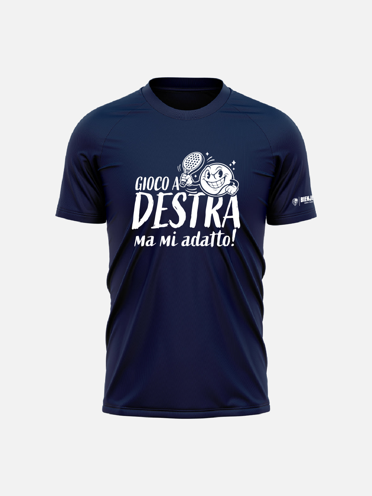 T-Shirt Fun - Gioco a destra ma mi adatto!