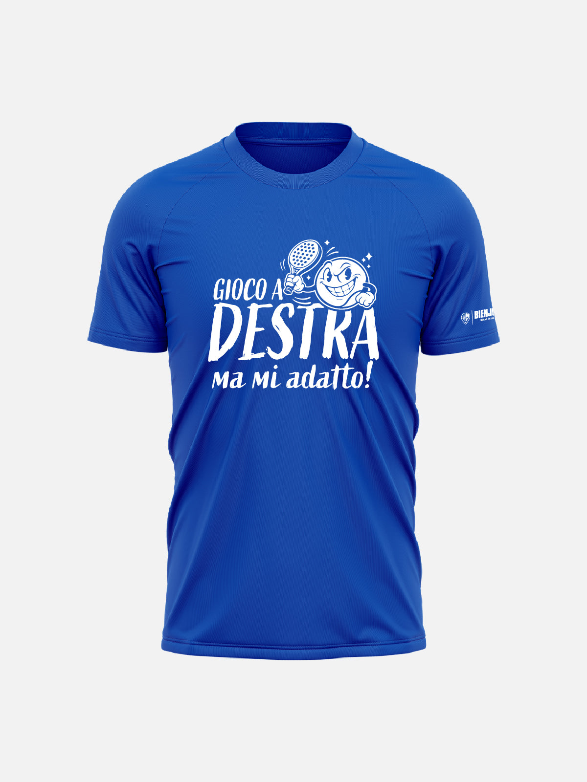 T-Shirt Fun - Gioco a destra ma mi adatto!