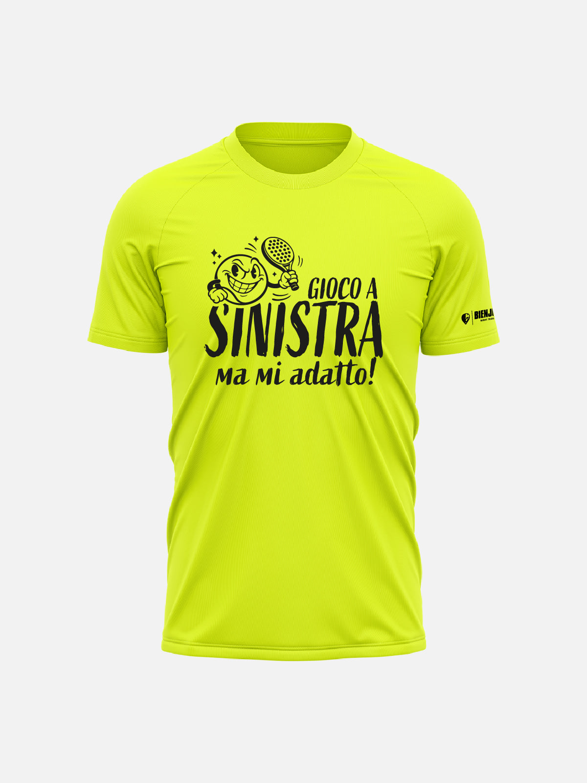 T-Shirt Fun - Gioco a sinistra ma mi adatto!