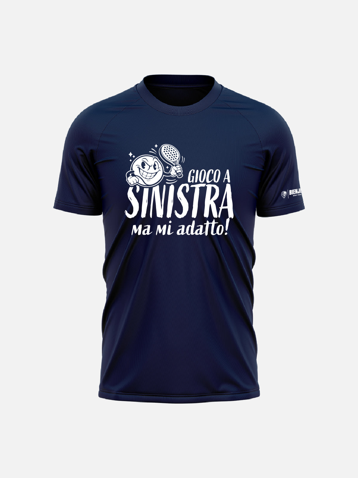 T-Shirt Fun - Gioco a sinistra ma mi adatto!