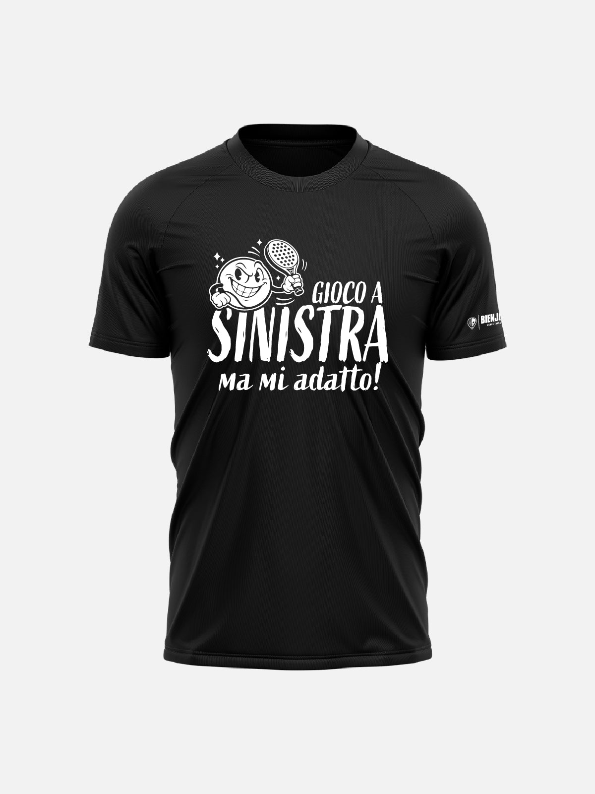 T-Shirt Fun - Gioco a sinistra ma mi adatto!