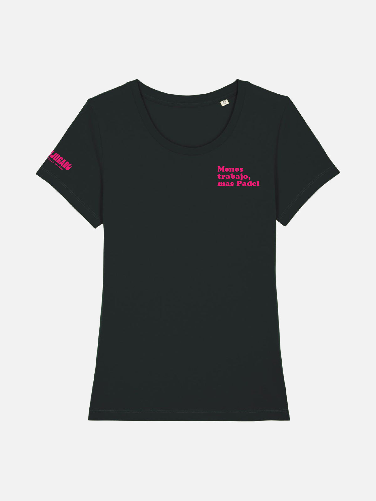 T-Shirt Fun Donna - Menos Trabajo, Mas Padel