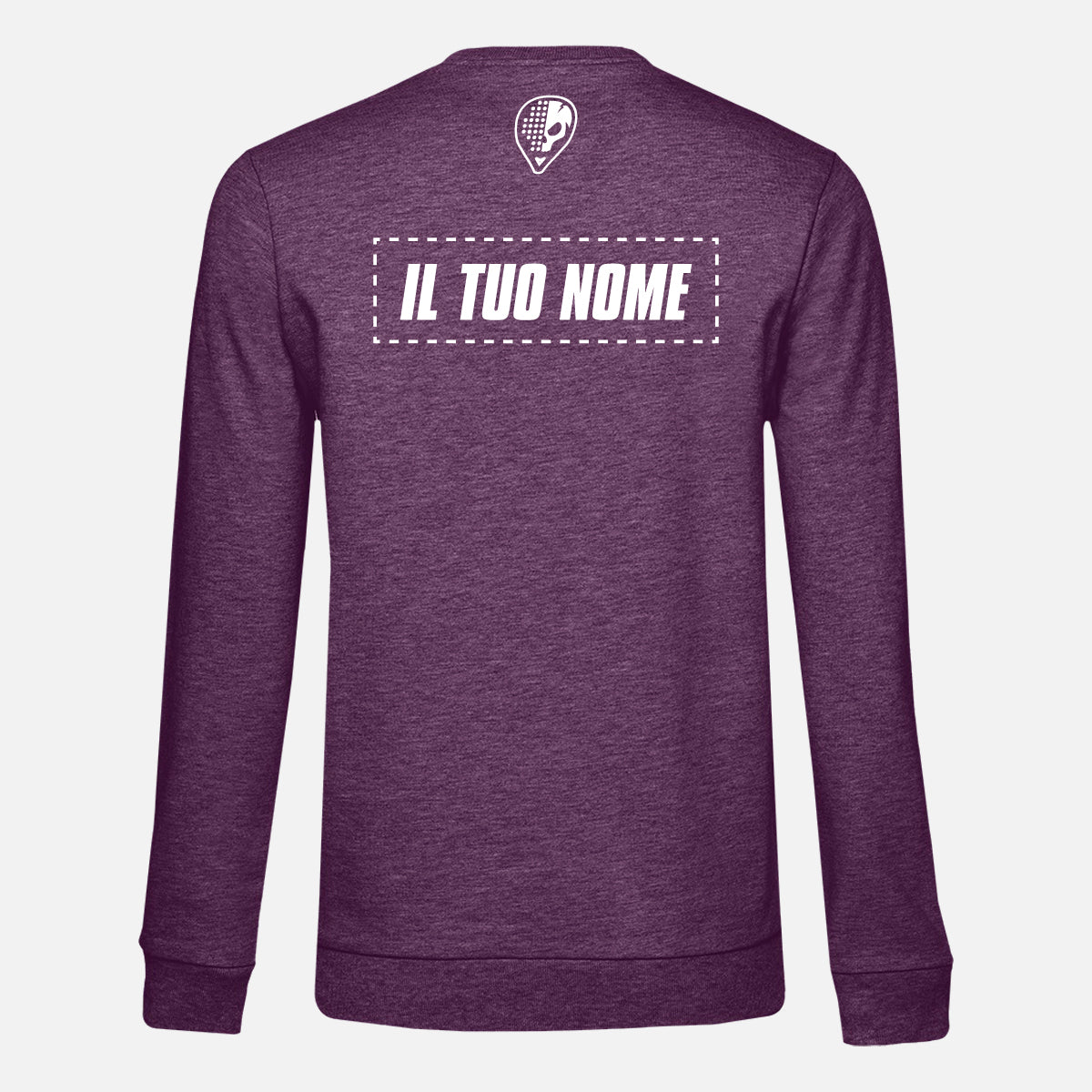 Women's Mid Season Round Neck Sweatshirt - Heather Purple