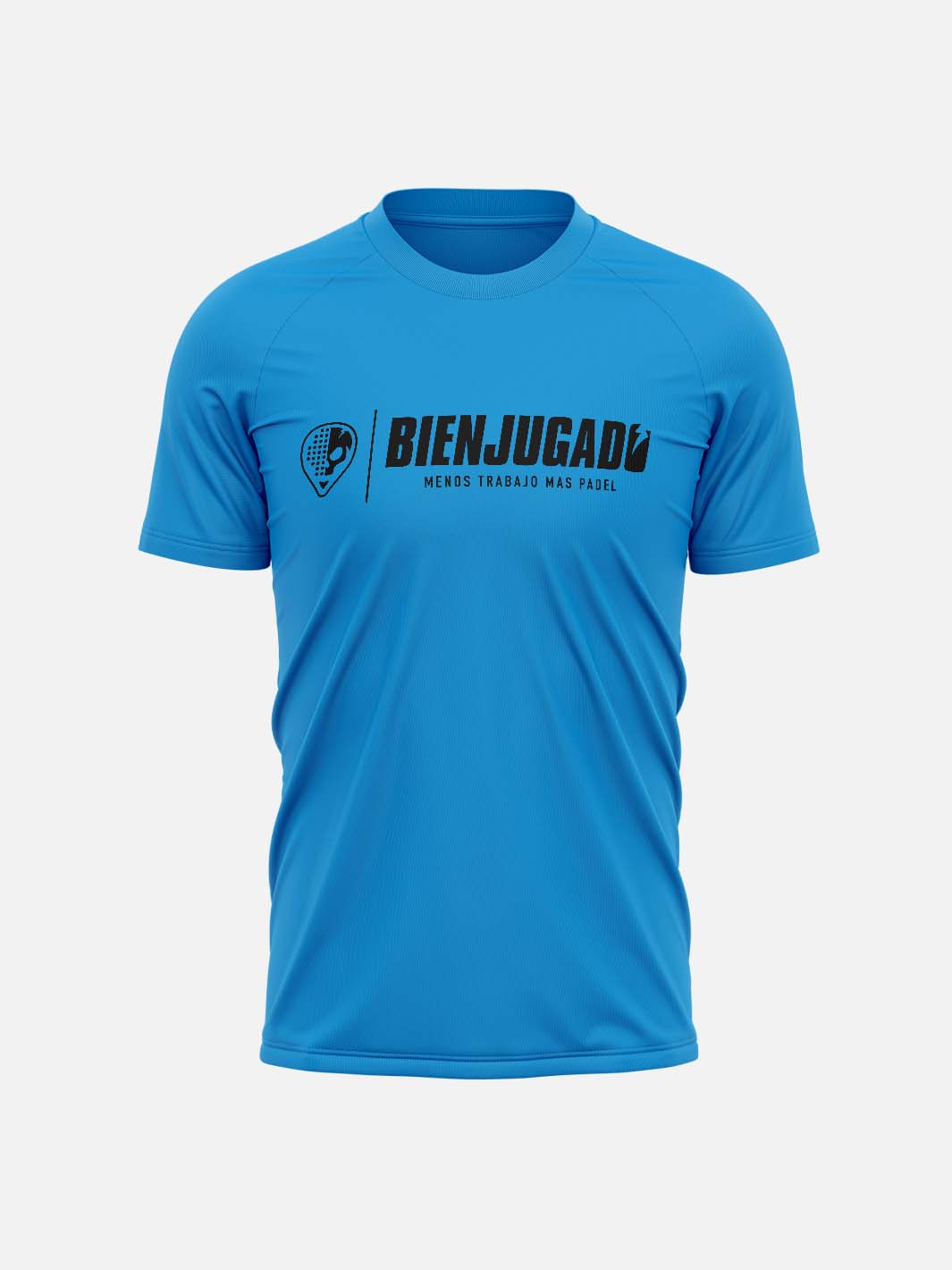 Quick Dry Men's T-Shirt - Aqua Blue