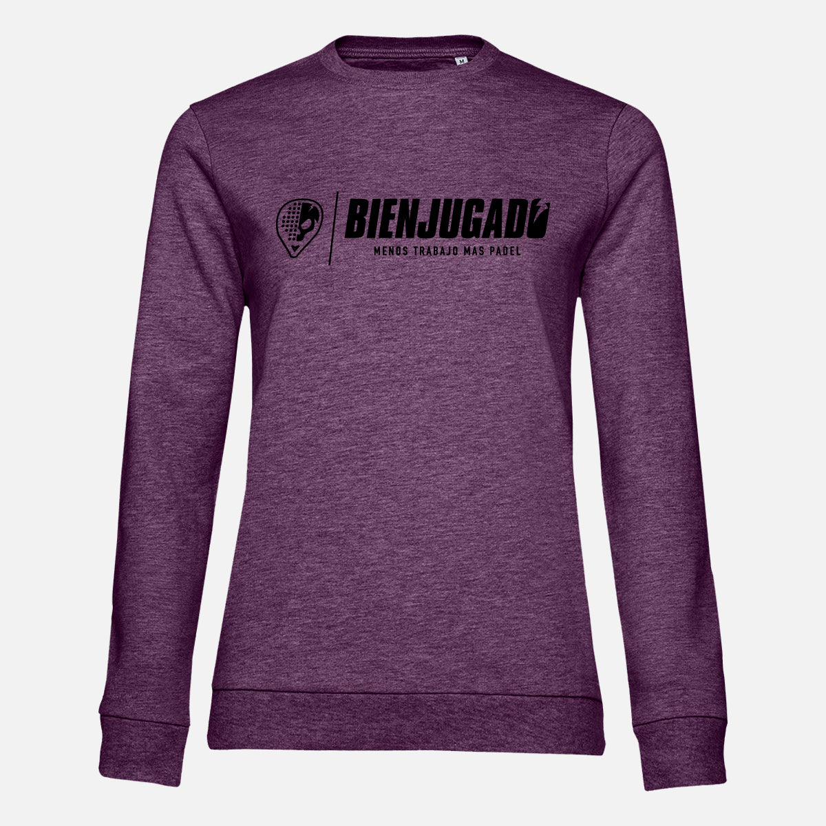 Women's Mid Season Round Neck Sweatshirt - Heather Purple