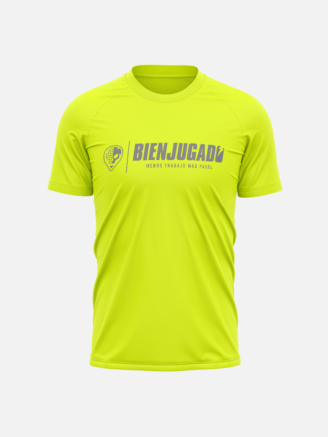 Quick Dry Men's T-Shirt - Yellow Fluo