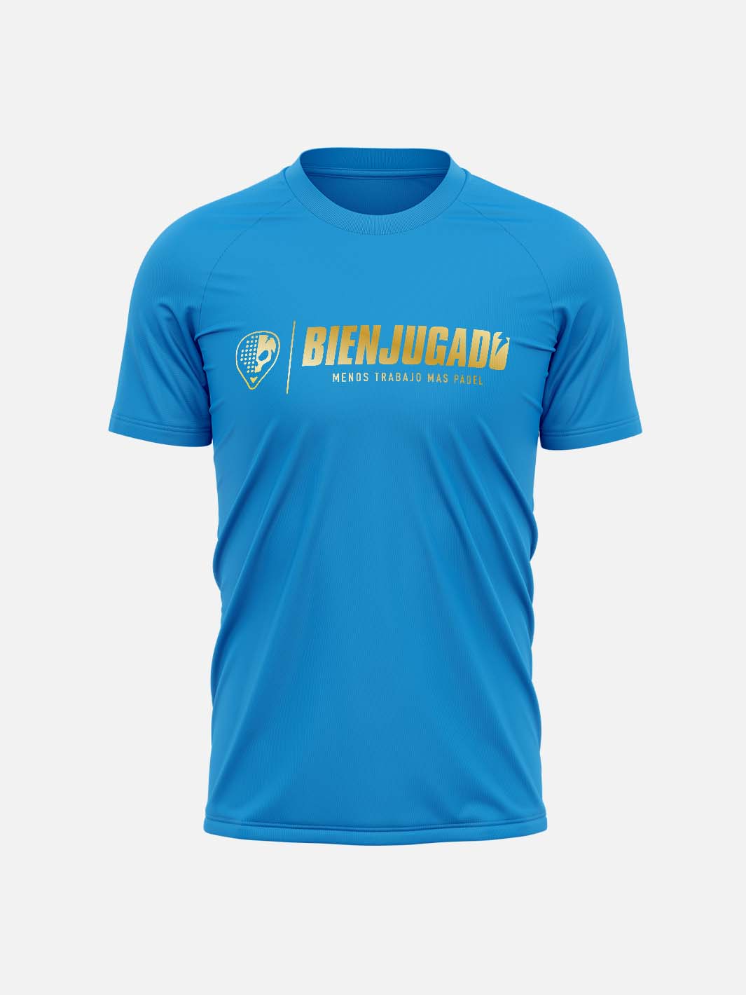 Quick Dry Men's T-Shirt - Aqua Blue