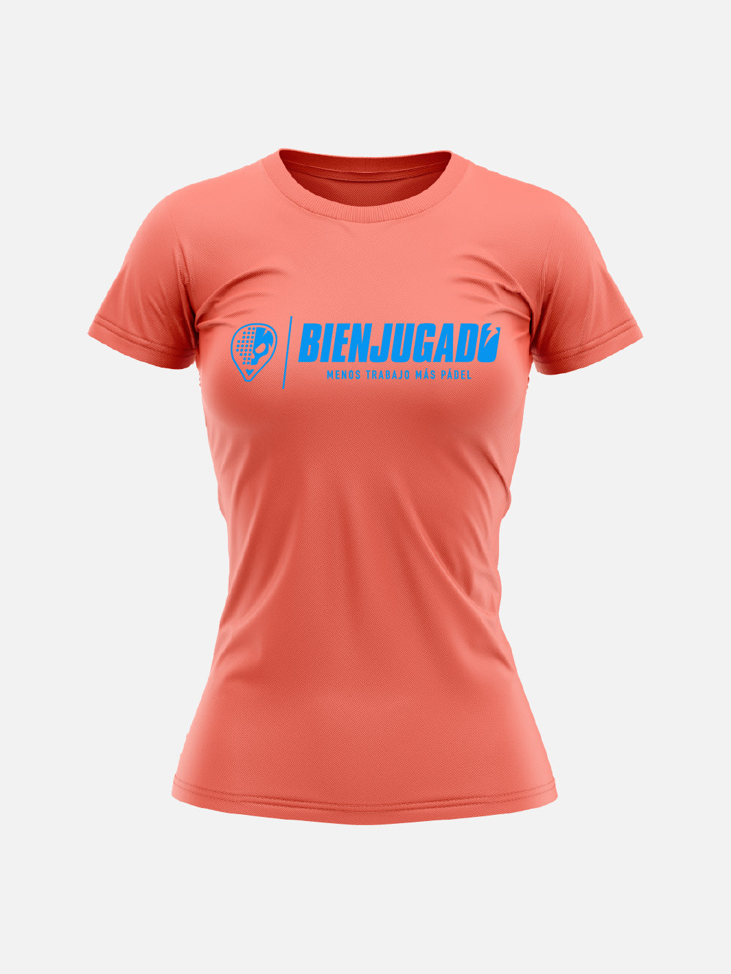 T-Shirt Donna Quick Dry - Coral Fluo