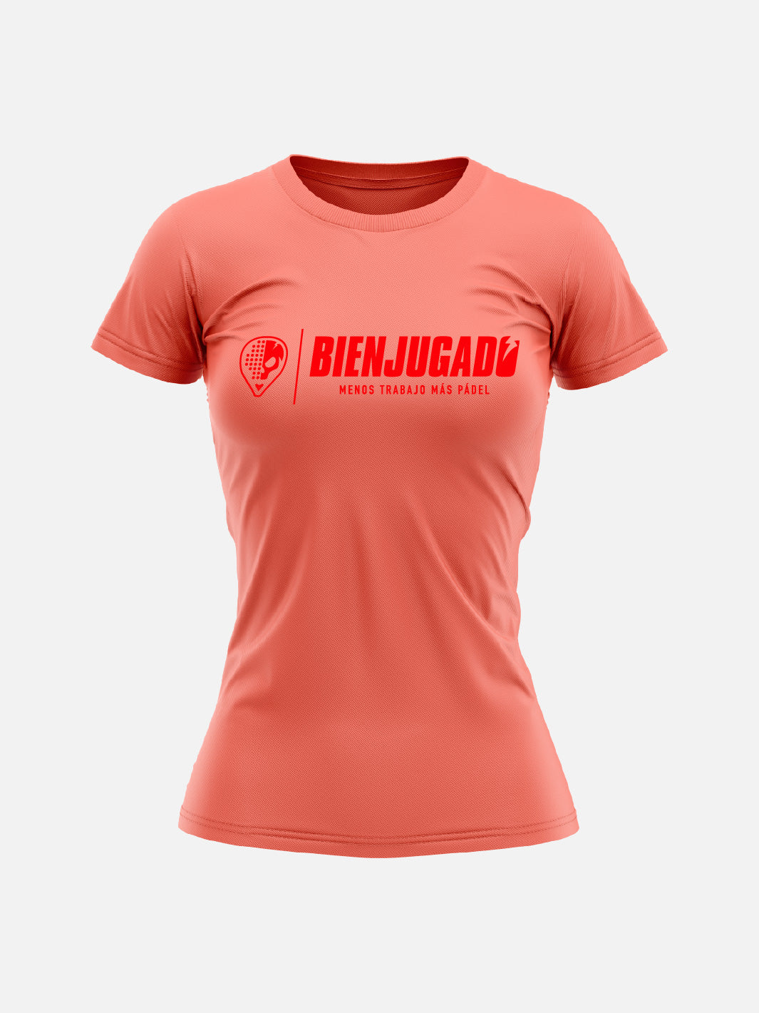 Quick Dry Women's T-Shirt - Coral Fluo