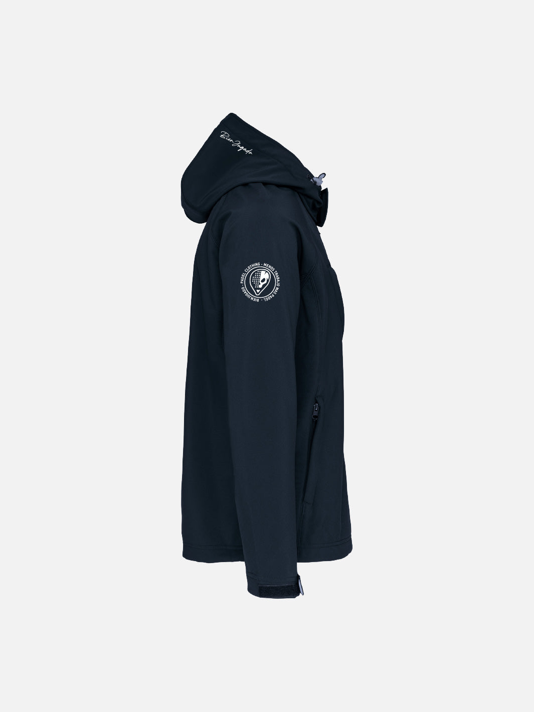 Hooded Softshell Jacket - Navy