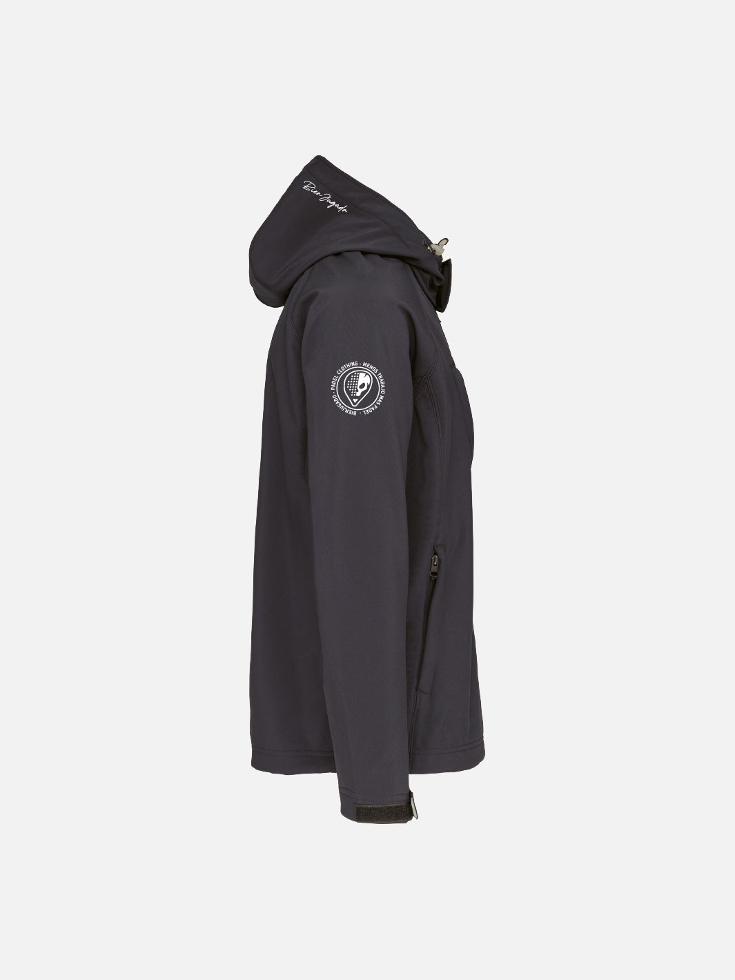 Hooded Softshell Jacket - Titanium