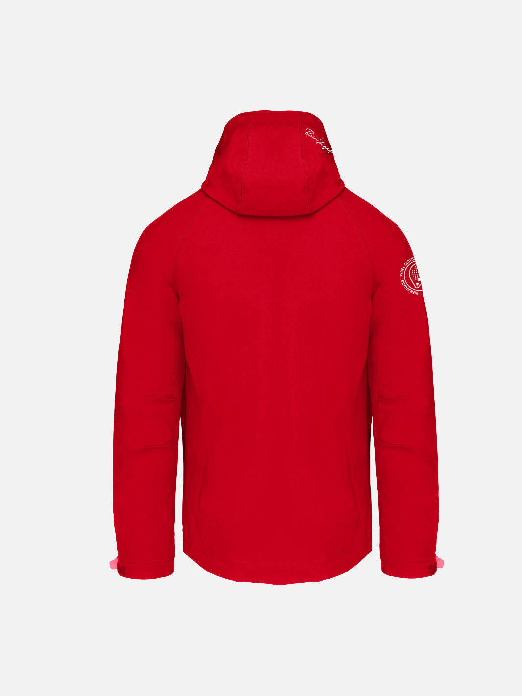 Hooded Softshell Jacket - Red