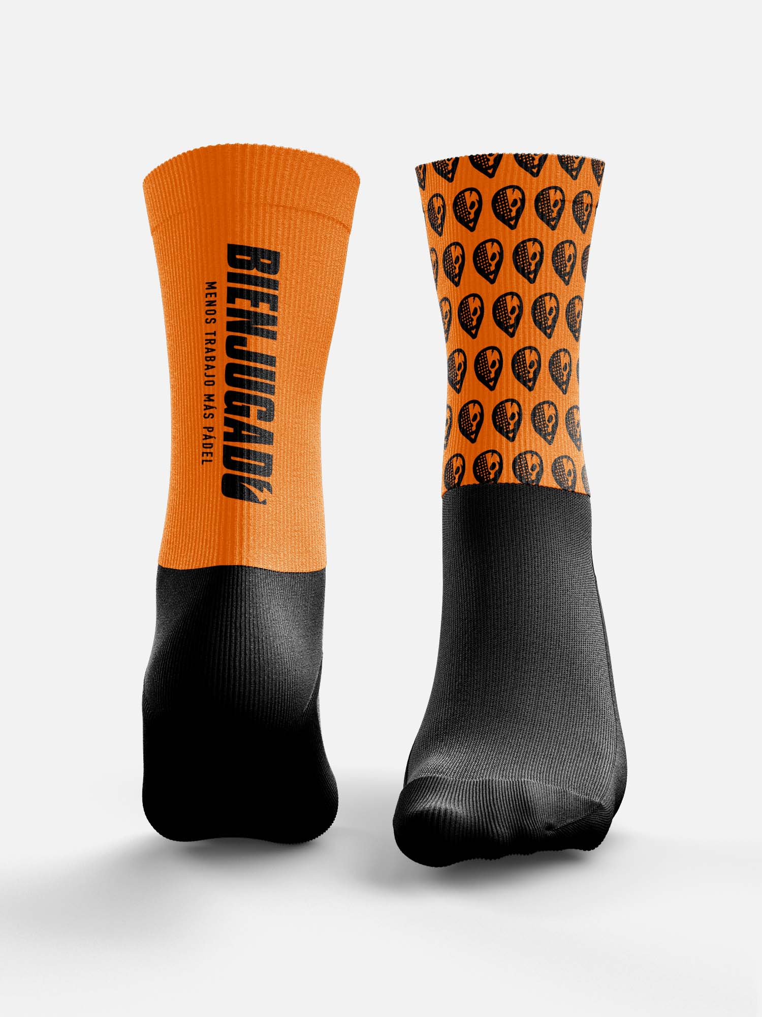 Fluo Padel Socks - Orange