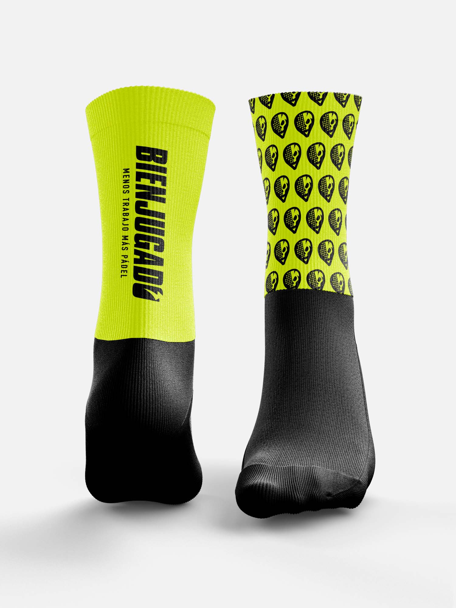 Fluo Padel Socks - Yellow