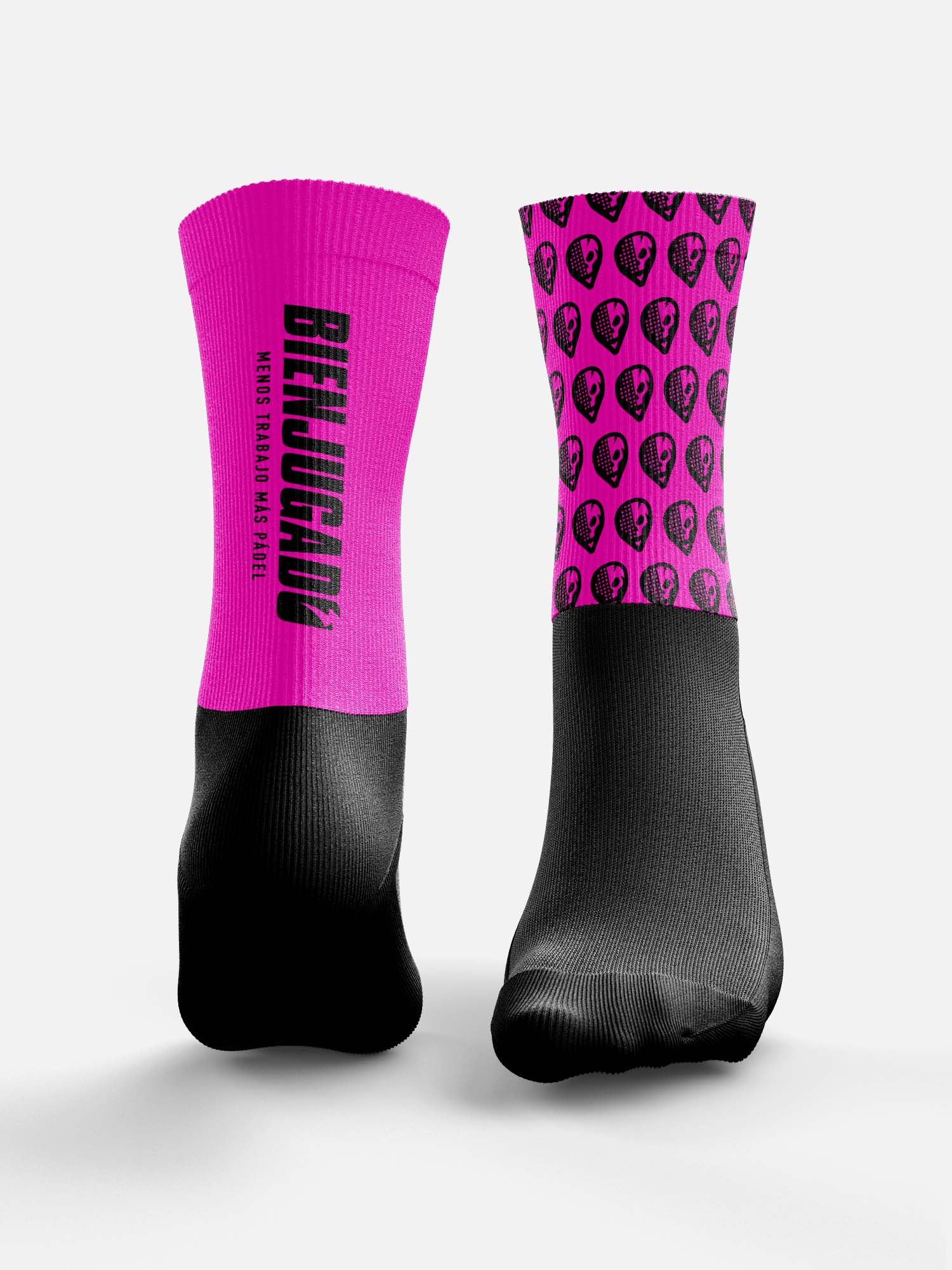 Fluo Padel Socks - Pink