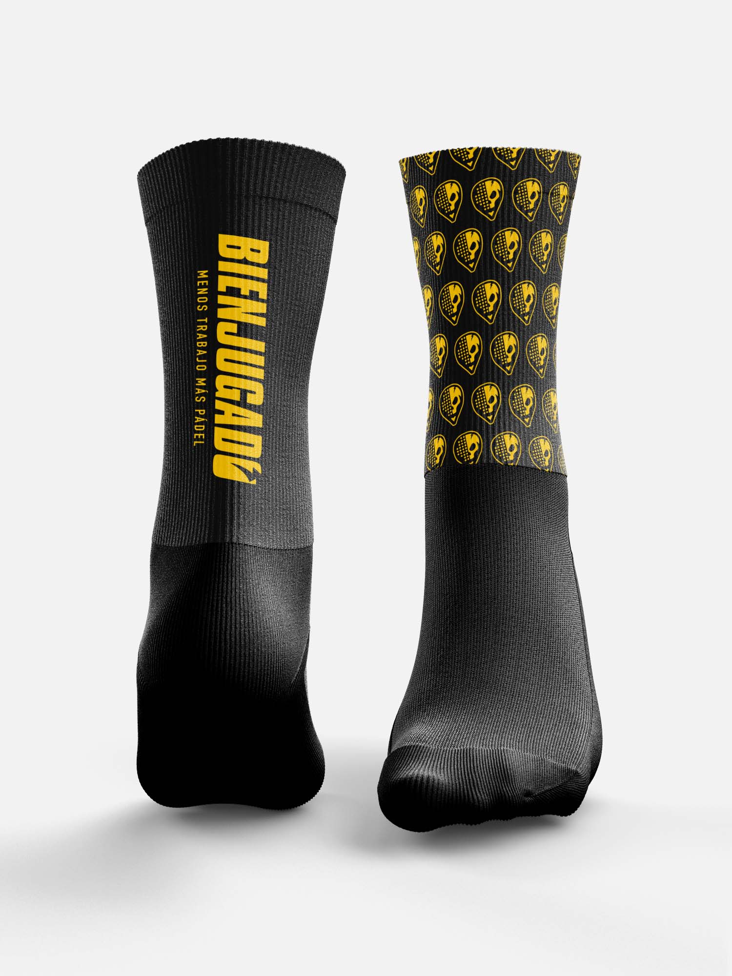 Padel Socks Black - Yellow